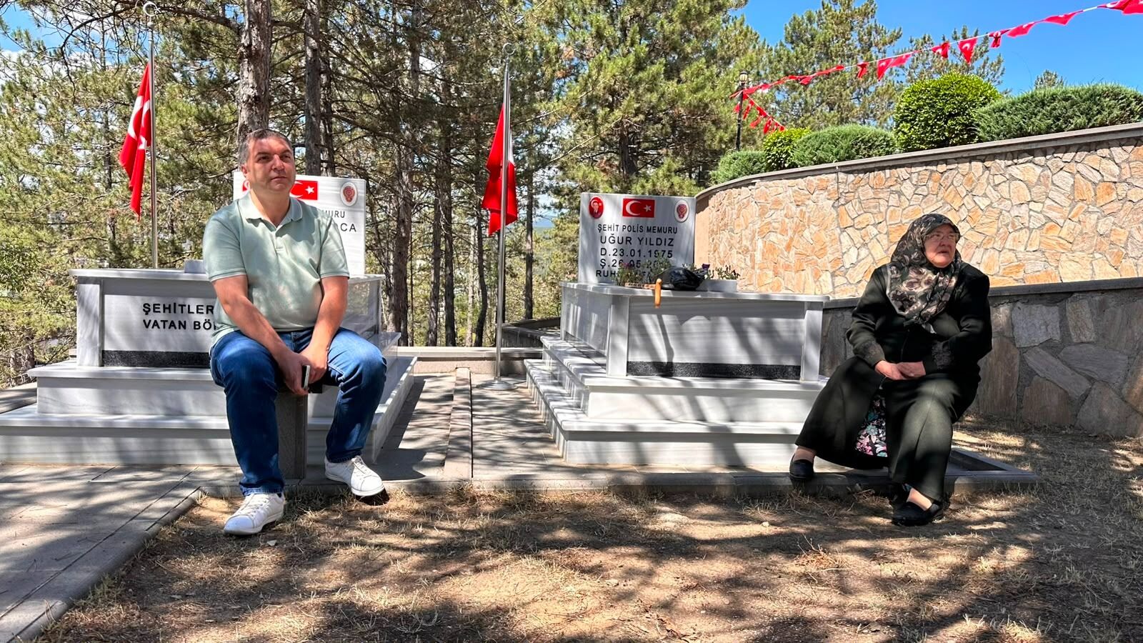 Kastamonu Şehitliğinde Duygu Dolu Anlar