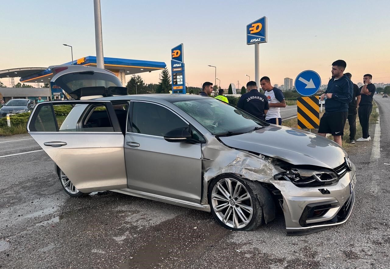 Kastamonu Trafik Kazası 2 Yaralı (1)