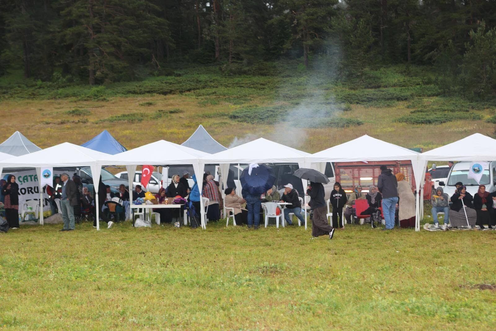 Kastamonu'da Çatak Köyü Koru Yaylası Şenliği Coşkuyla Kutlandı (2)
