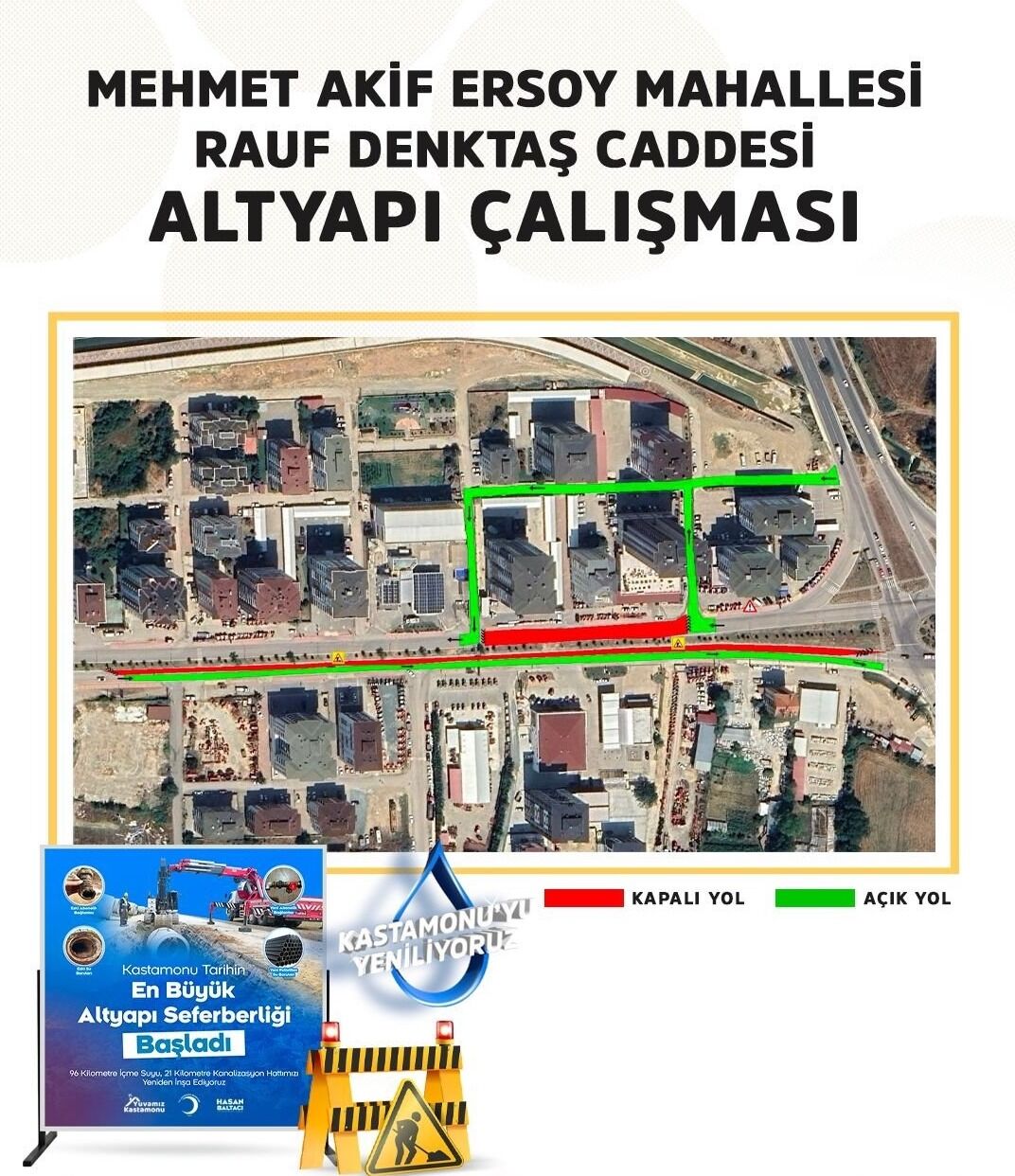 Kastamonu'da O Cadde Trafiğe Kapatılıyor!-1