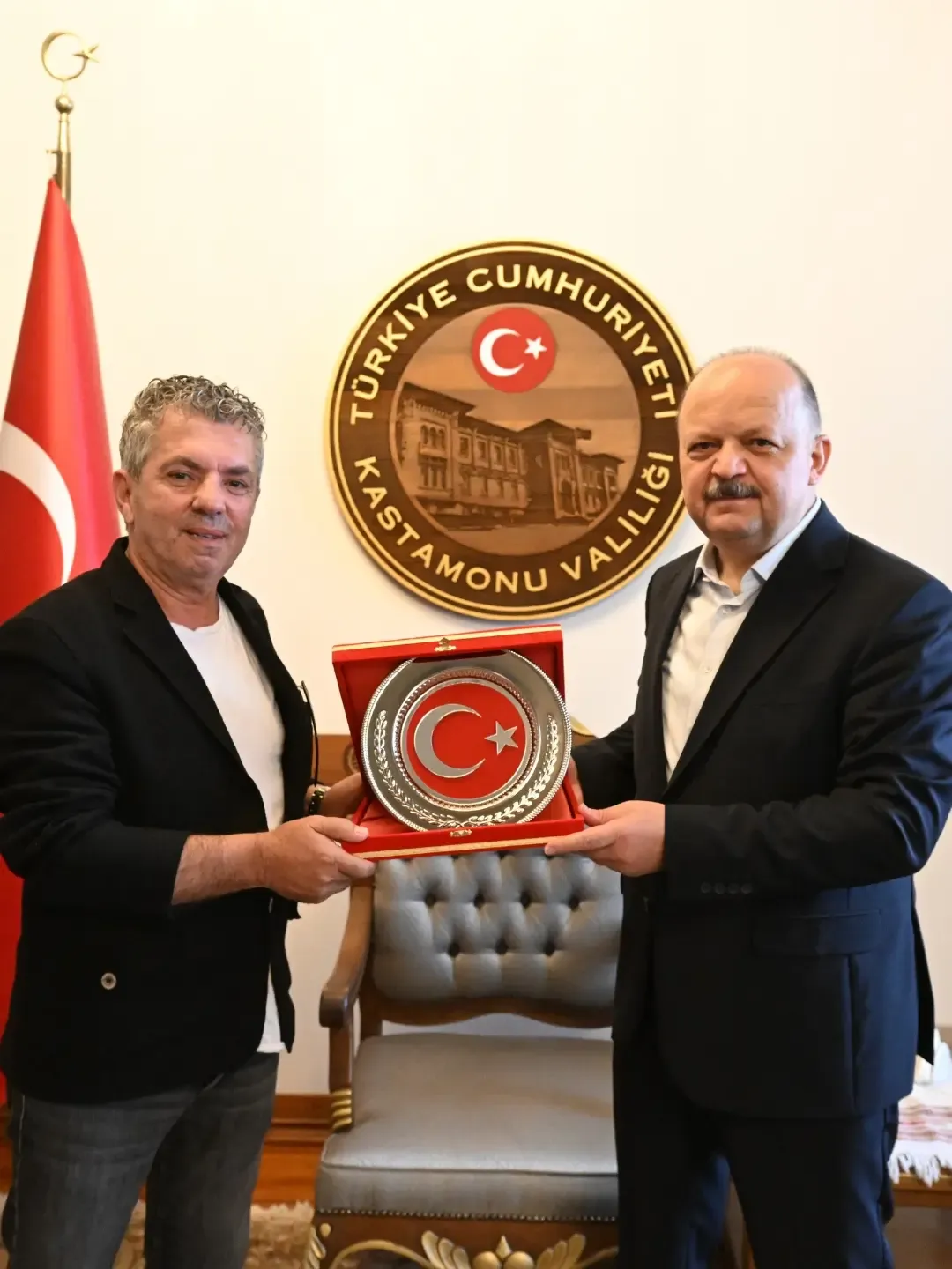 Kastamonuspor'dan Vali Dallı’ya Ziyaret (1)