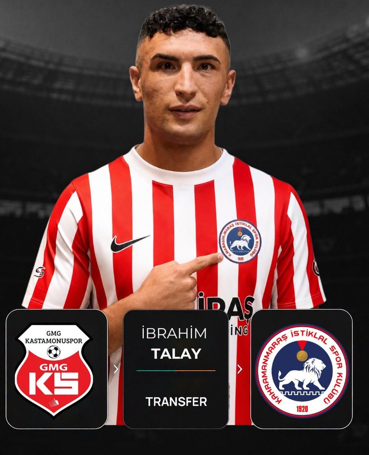 Kastamonuspor'un Eski Golcüsü Kahramanmaraş İstiklalspor'da