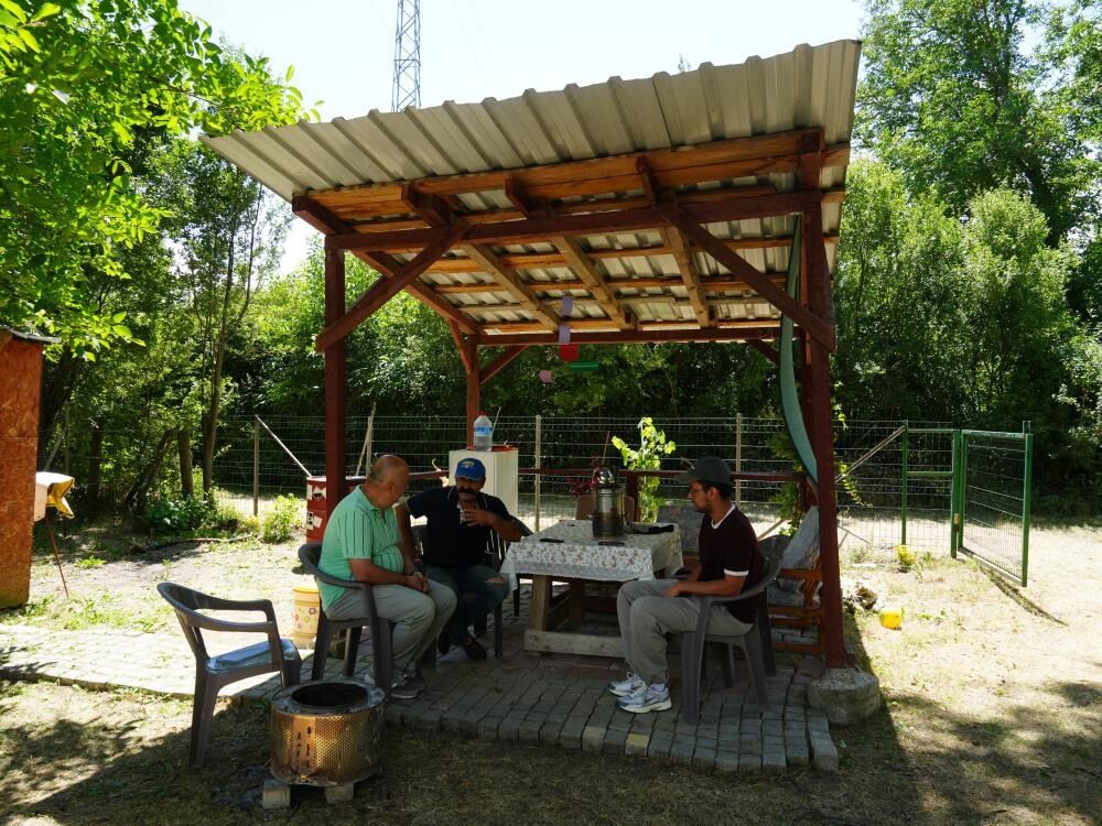 Köye Inen Ayı Girdiği Bahçede Vatandaşlara Korku Dolu Anlar Yaşattı3