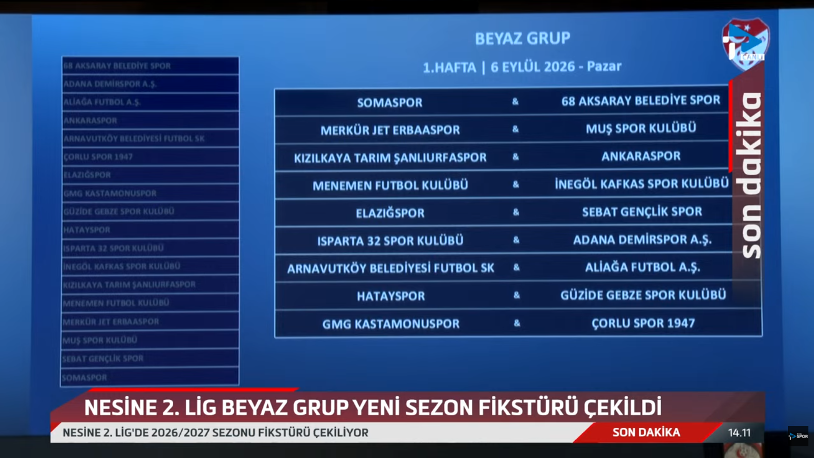 Nesine 2. Lig Fikstürü Çekildi İşte Gmg Ksk'nın Takvimi! (3)