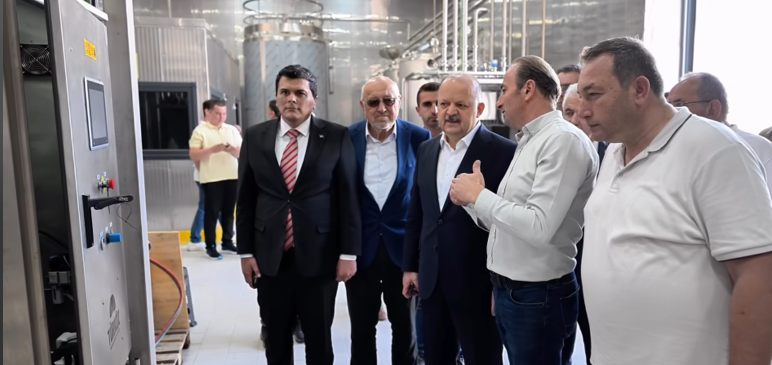 Vali Meftun Dallı'dan Seydiler Osb'ye Ziyaret Yeni Üretim Tesisi Incelendi (1)
