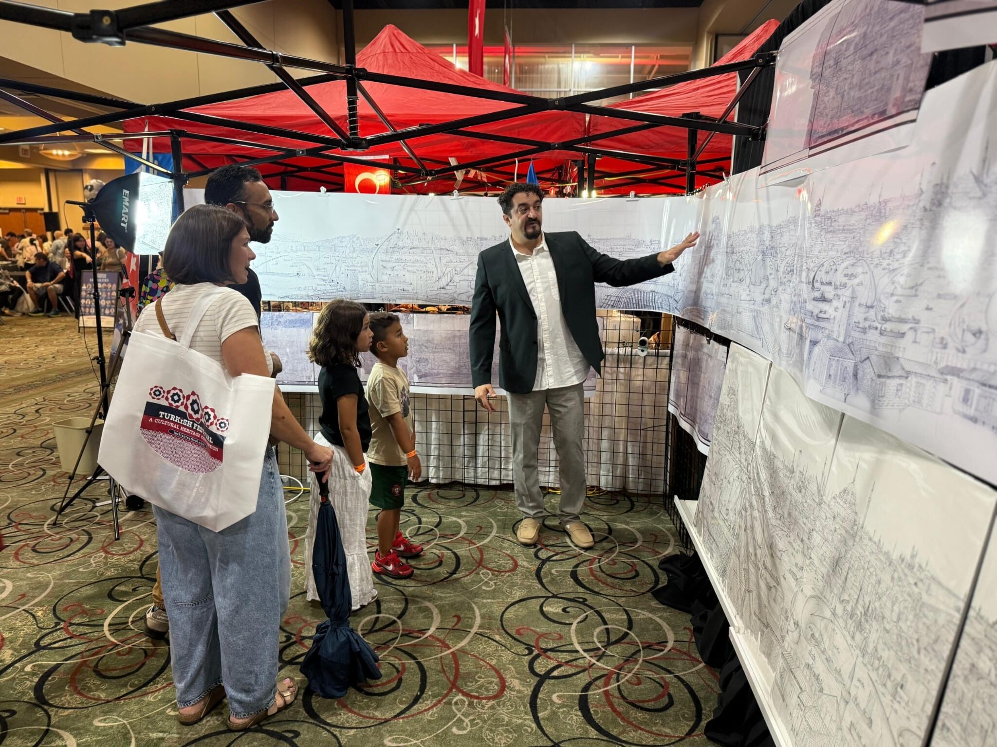 Kastamonulu ressam Soytürk’ten tarihe sanatla yolculuk