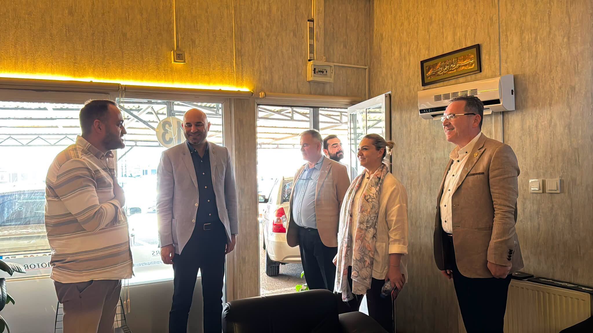 Ak Parti Heyetinden Galericiler Sitesi’ne Ziyaret2