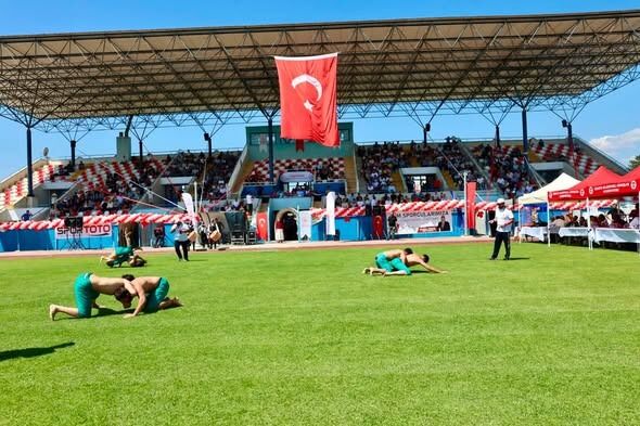 Ata Sporu Heyecanı Taşköprü Şehir Stadyumu'nda (1)