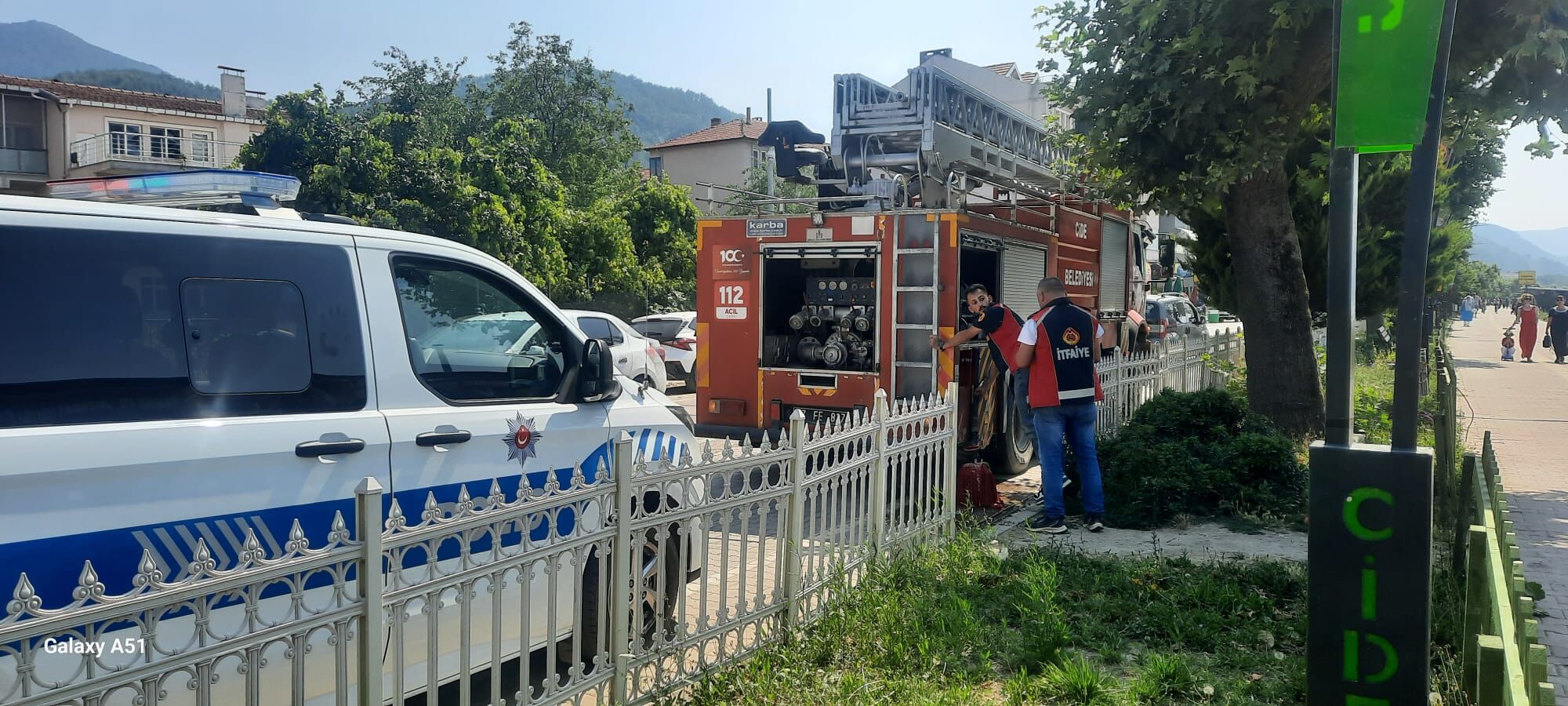 Cide Sahilinde Piknik Tüpü Alev Aldı, Korku Dolu Anlar Yaşandı (3)