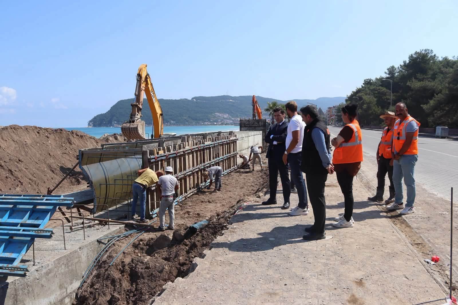 Cide’de Gözler O Çalışmalarda Kaymakam Atalık Sahada! (3)