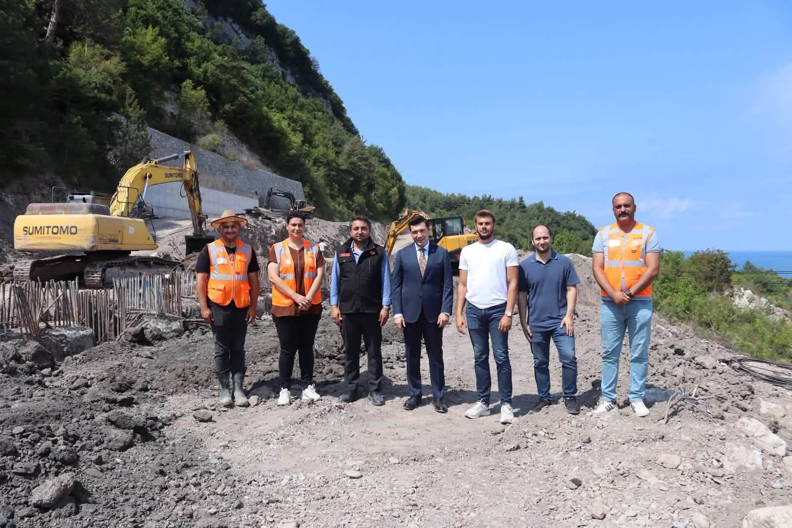 Cide’de Gözler O Çalışmalarda Kaymakam Atalık Sahada! (4)