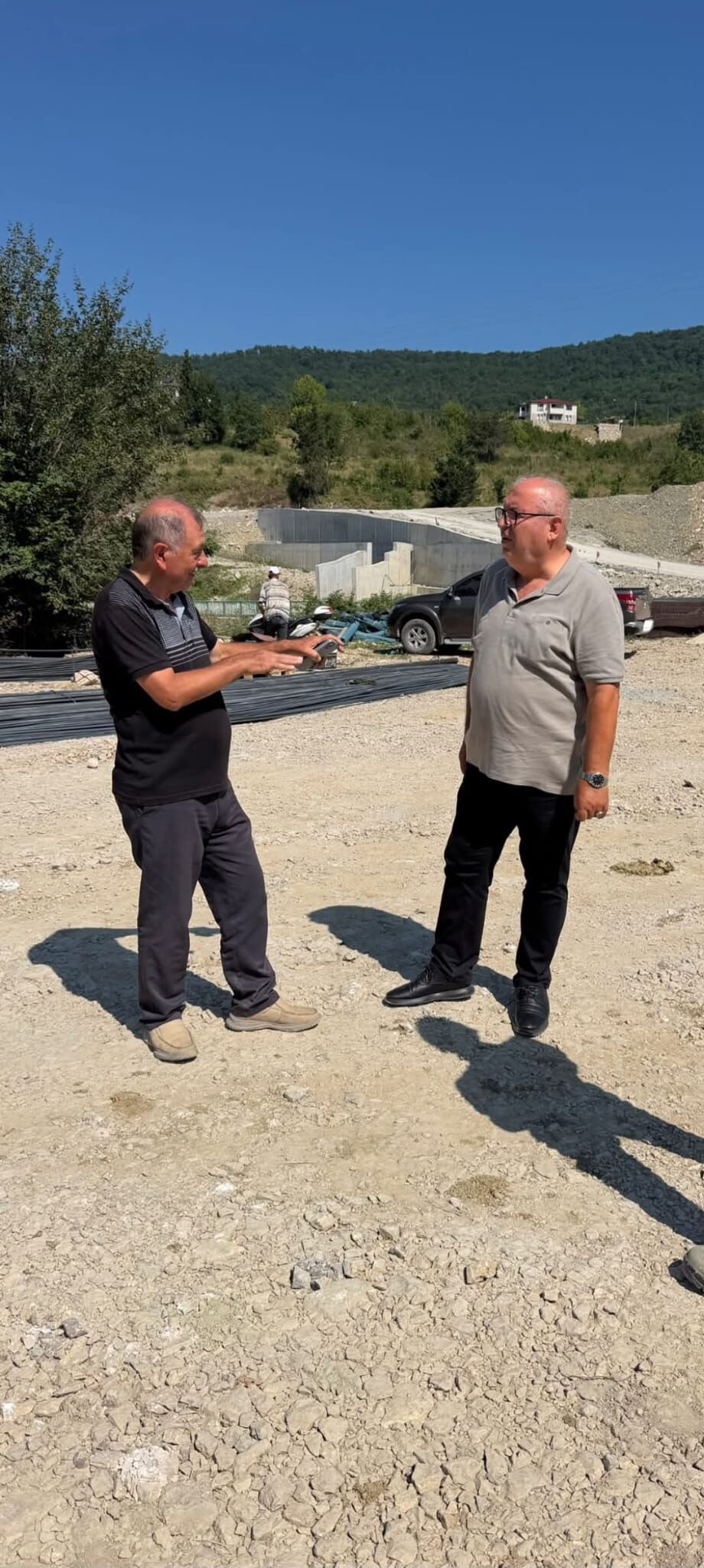 Cide’nin Kış Kabusu Sona Eriyor! O Tesisinin Temeli Atıldı (1)