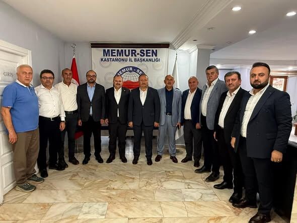 Halil Uluay’dan Memur Sen’e Ziyaret1