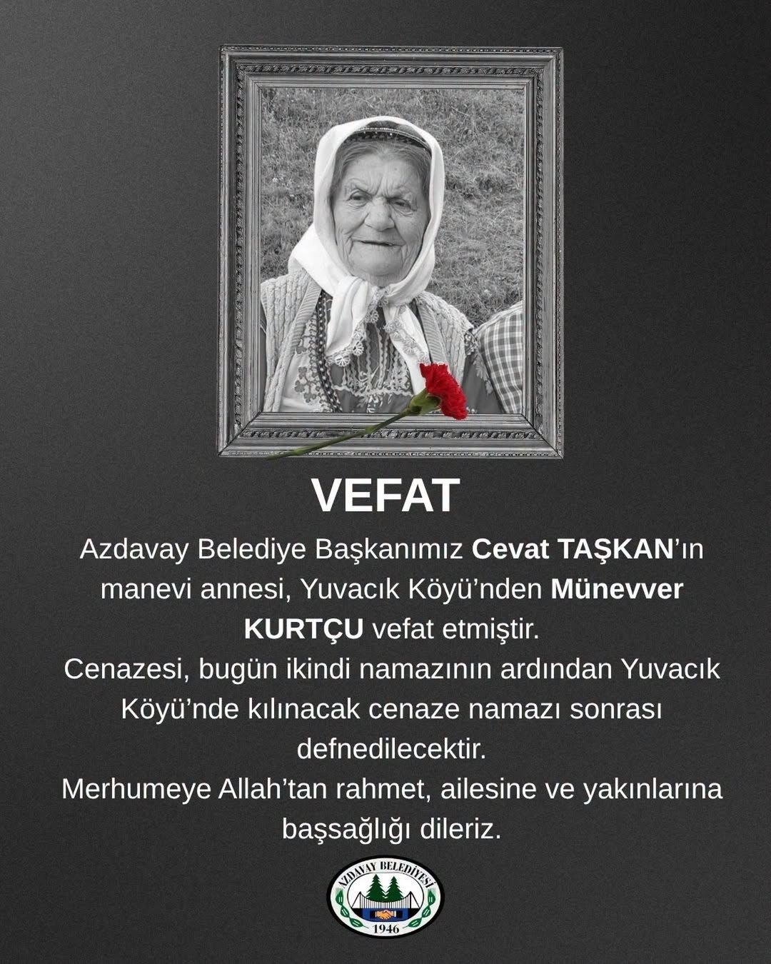 İlçe Belediye Başkanının Acı Günü1