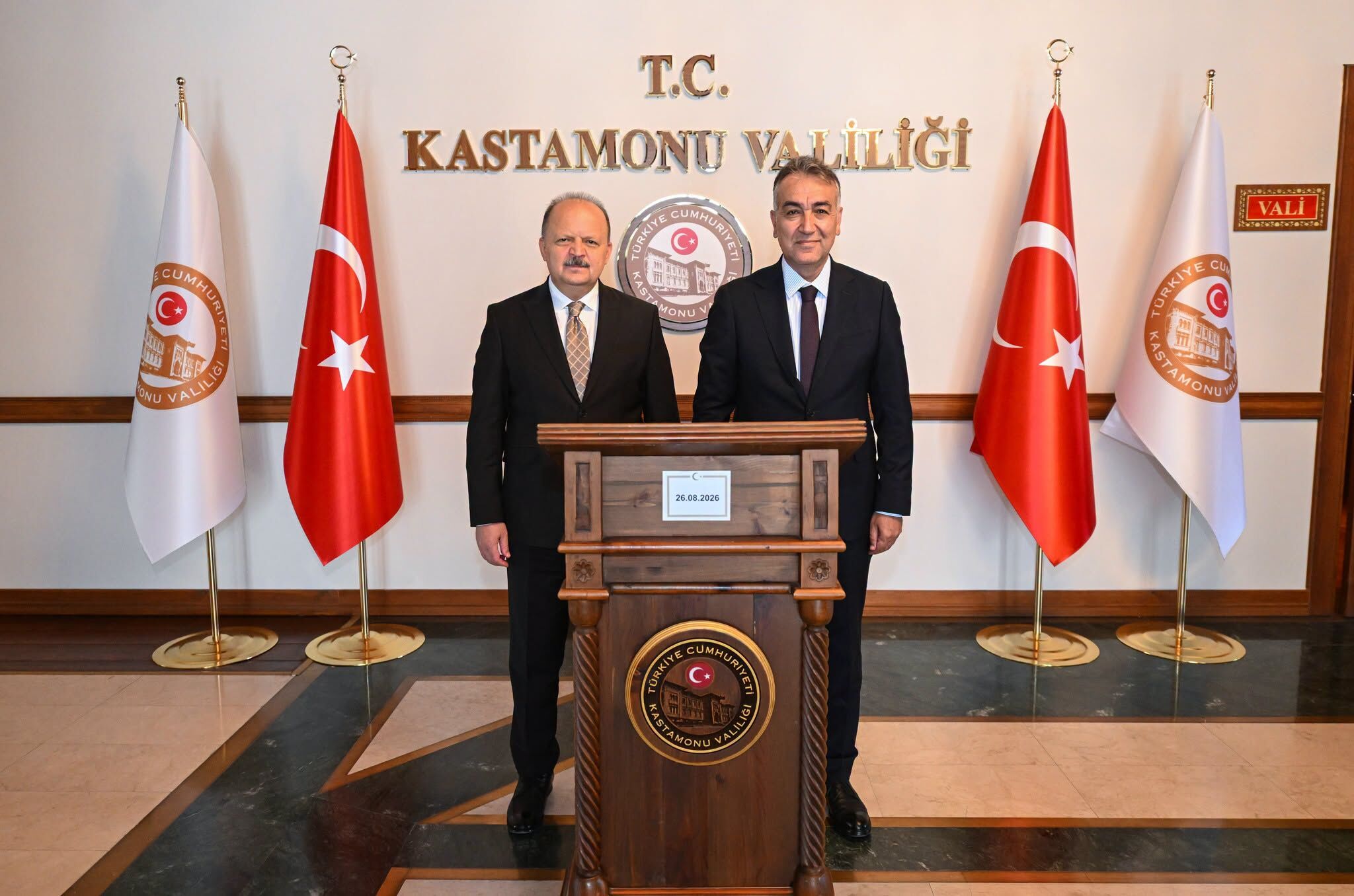 Karabük Valisi Çağatay’dan Kastamonu Valisi Dallı’ya Ziyaret1