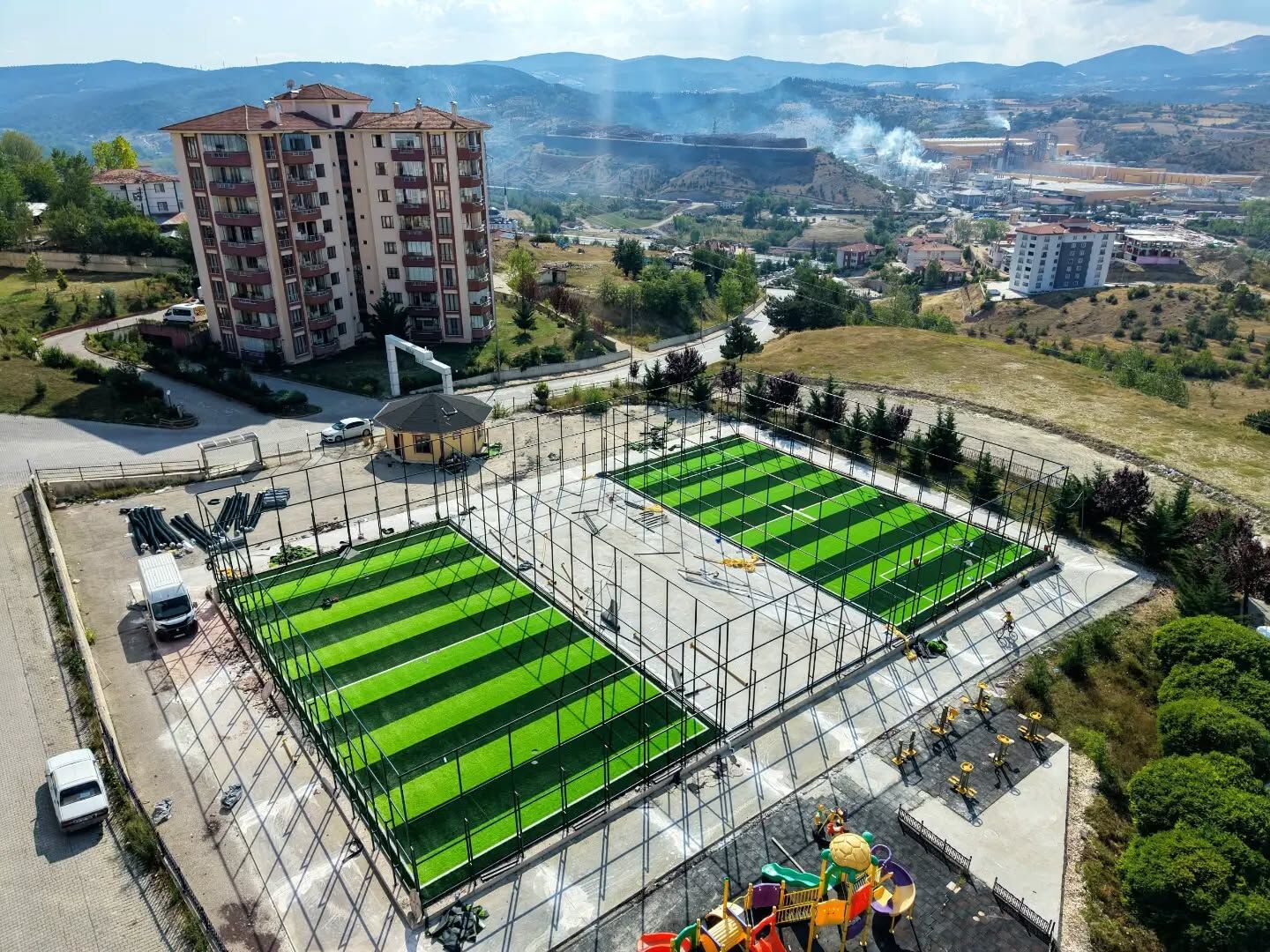 Kastamonu’da Altyapıdan Spora Birçok Noktada Çalışma Sürüyor (4)