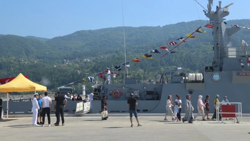 Kastamonu'da Anlamlı Yıl Dönümü Tcg Tuzla Ziyarete Açıldı (1)