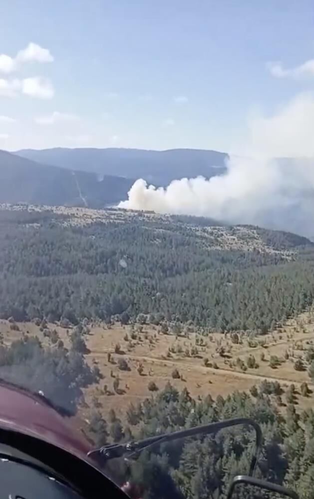Kastamonu’da Korkutan Yangın Büyümden Söndürüldü2