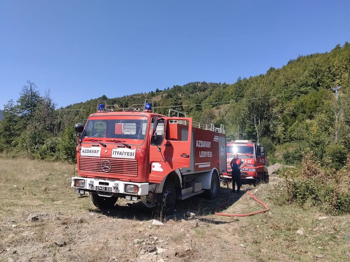 Kastamonu’da Korkutan Yangın! Ekipler Seferber Oldu5
