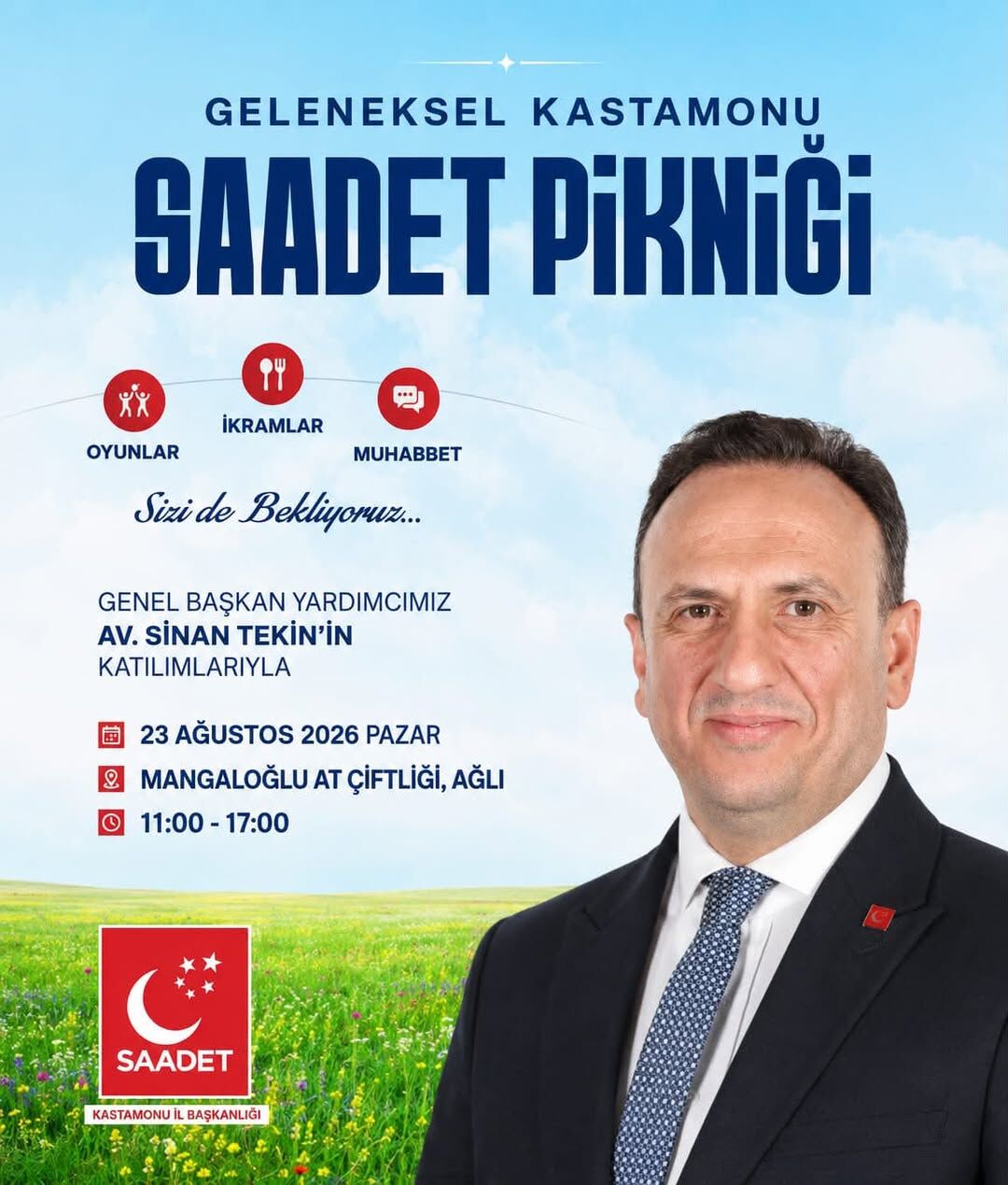 Kastamonu’da Saadet Partisi Buluşması-1
