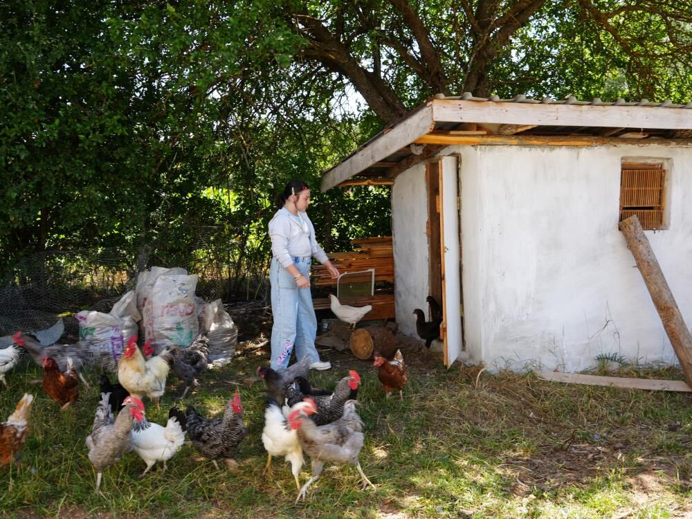 Kızları Için Şehri Bıraktılar, Köyde Yepyeni Hayat Kurdular4