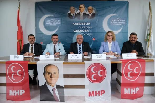 Mhp Ağlı İlçe Başkanlığı’nda Yaşar Yılmaz Yeniden Seçildi (1)