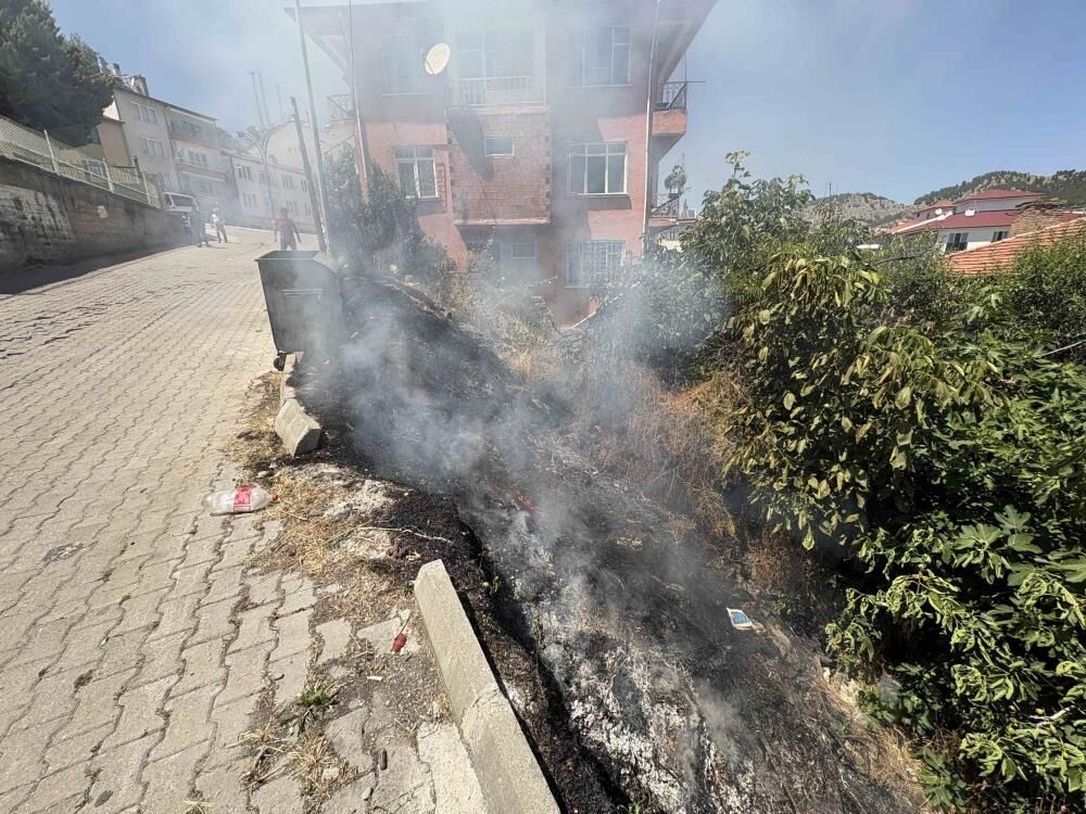 Ot Yangını Paniğe Neden Oldu Facia Kıl Payı Önlendi
