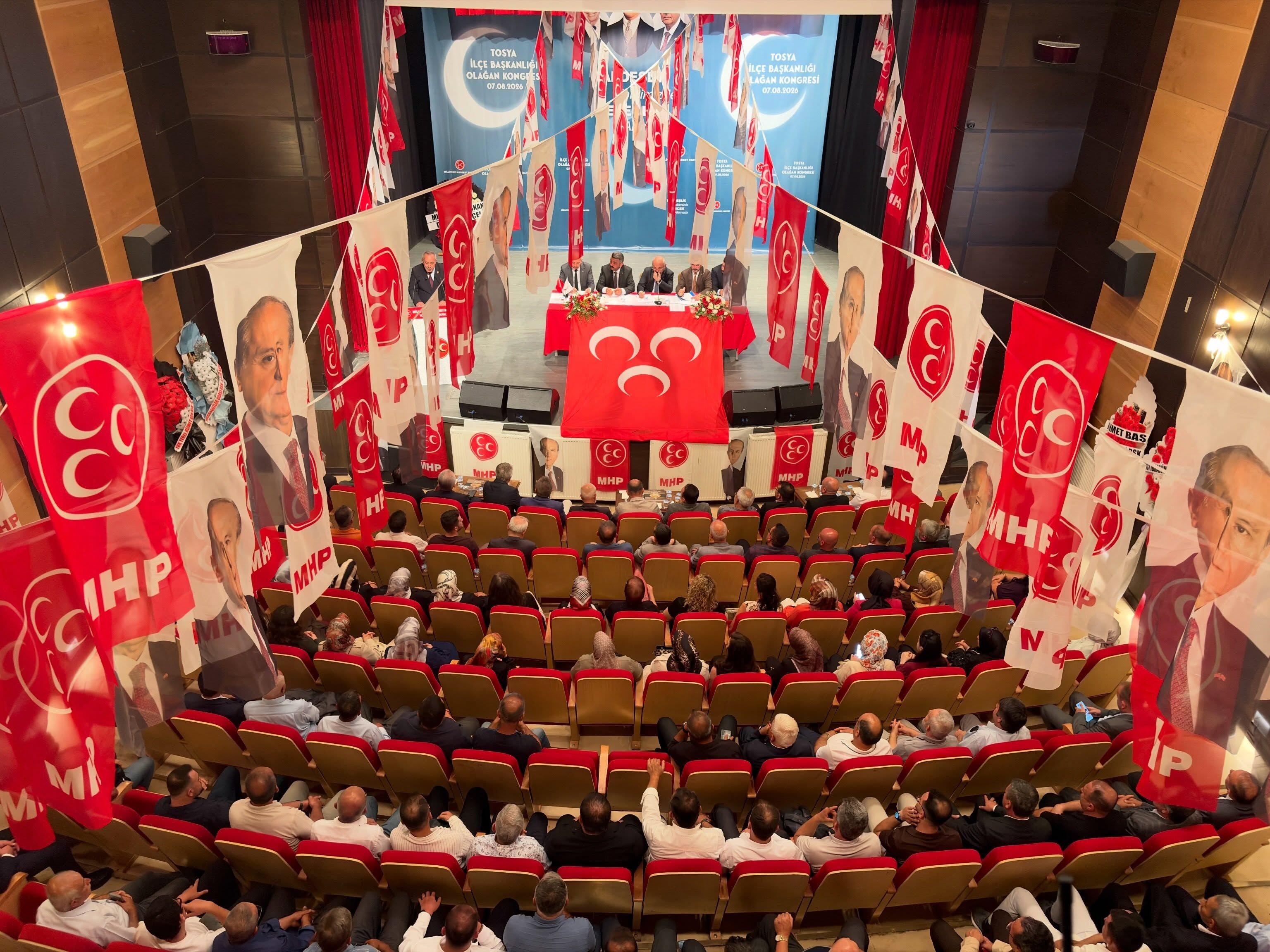Tosya Mhp’de Kongre Heyecanı Bazlamaçcı Güven Tazeledi1