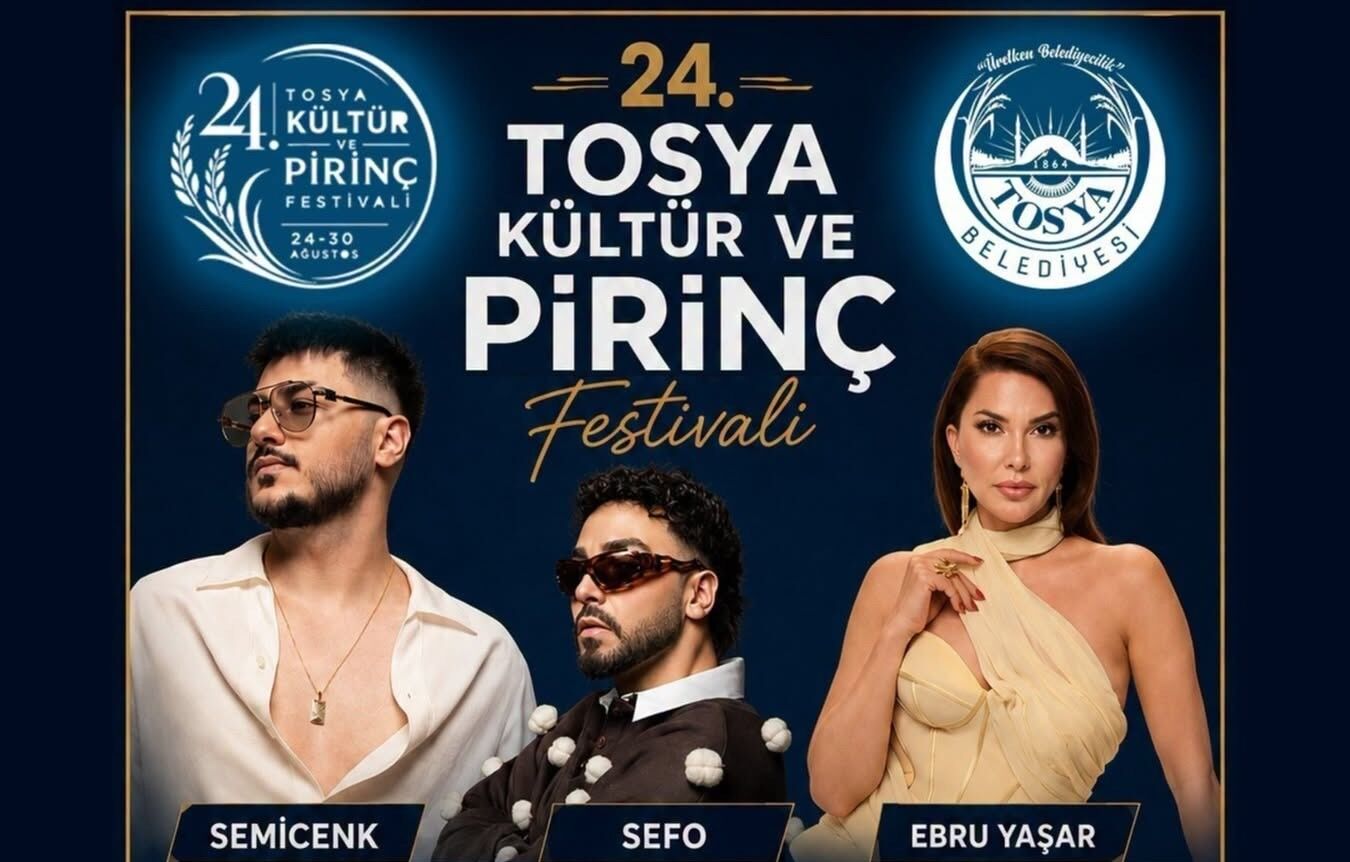 Tosya'da festival heyecanı başlıyor: İşte festivalin yıldızları
