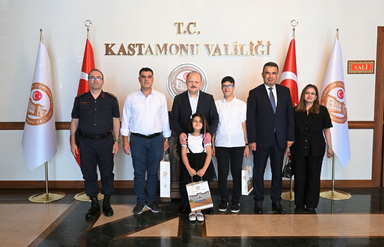 Vali Dallı Lgs Şampiyonu Eren Atçı'yı Ağırladı (2)