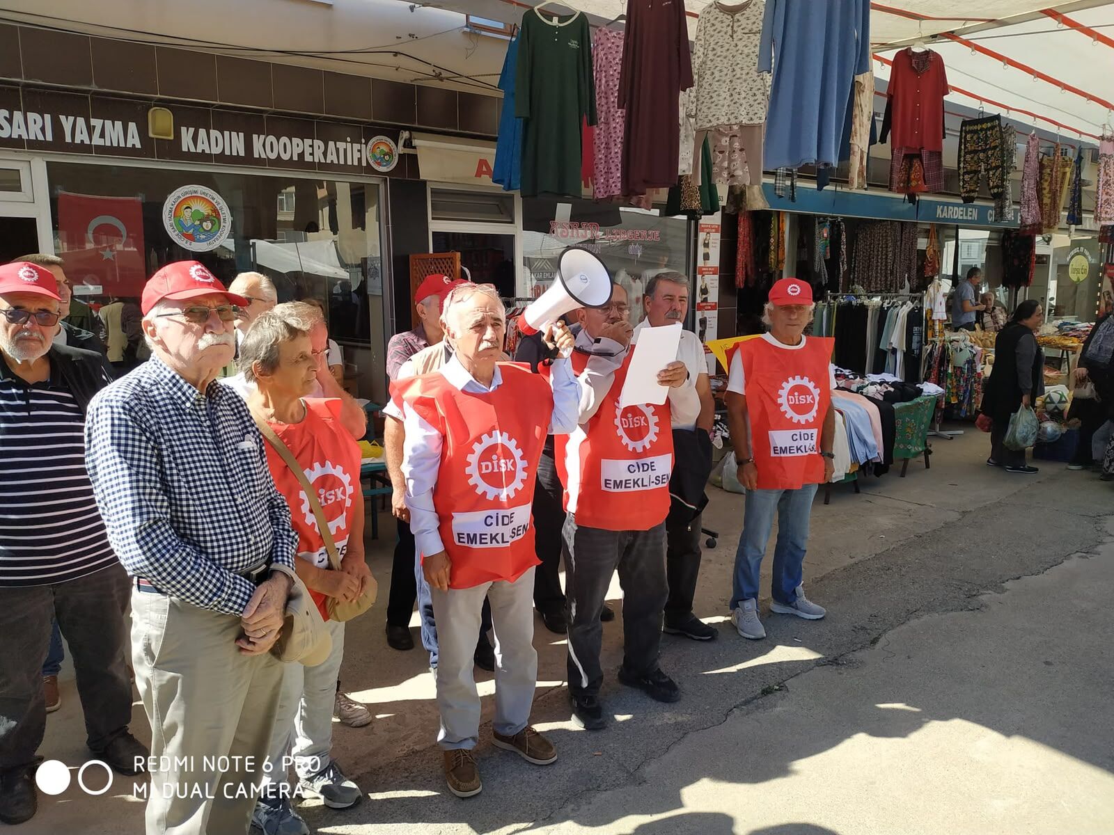 Cide’de emeklilerden seyyanen zam ve eşitlik çağrısı