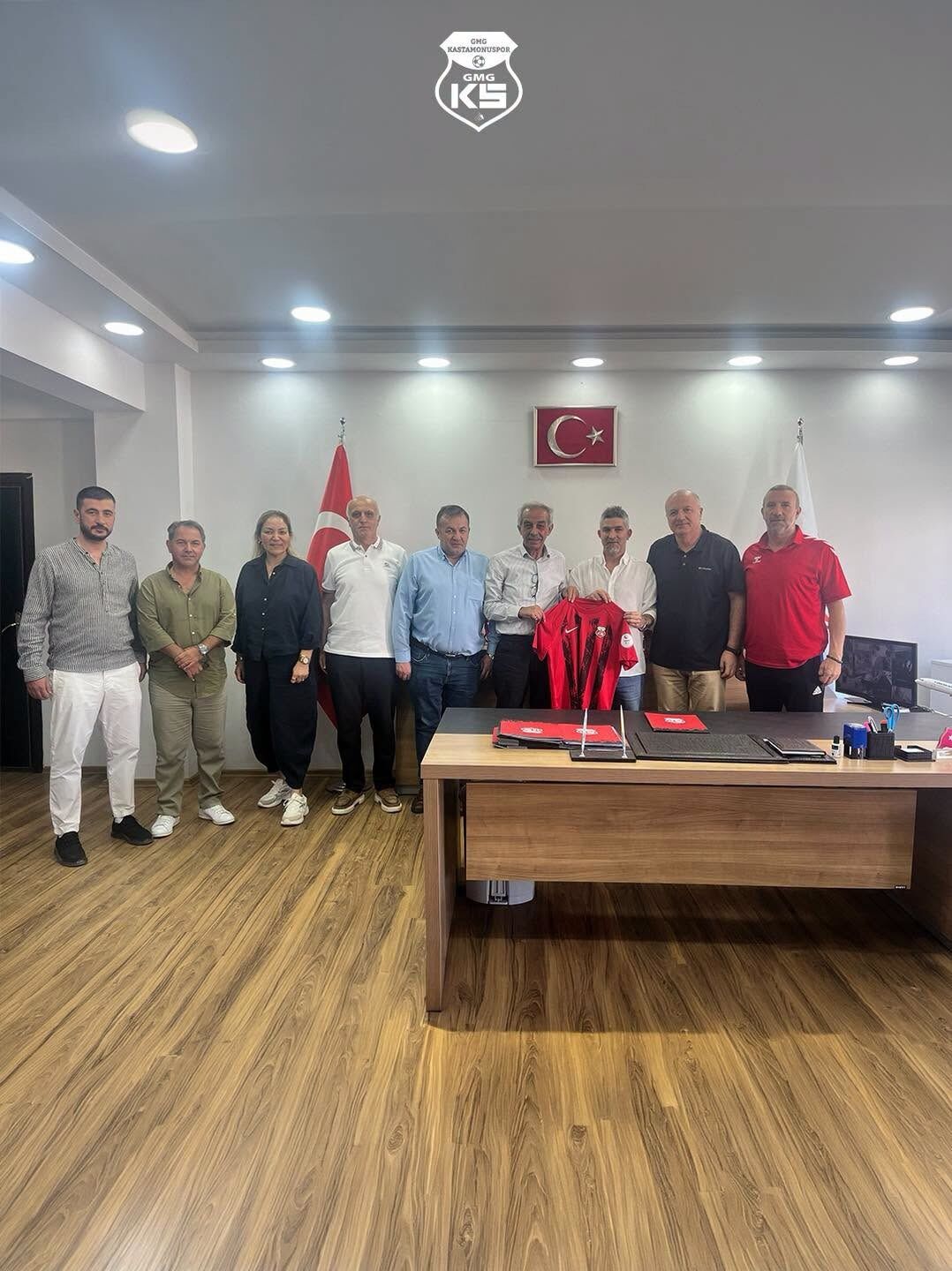 Askf Yönetimi Kastamonuspor Başkanı Paflak Ile Görüştü (2)-1