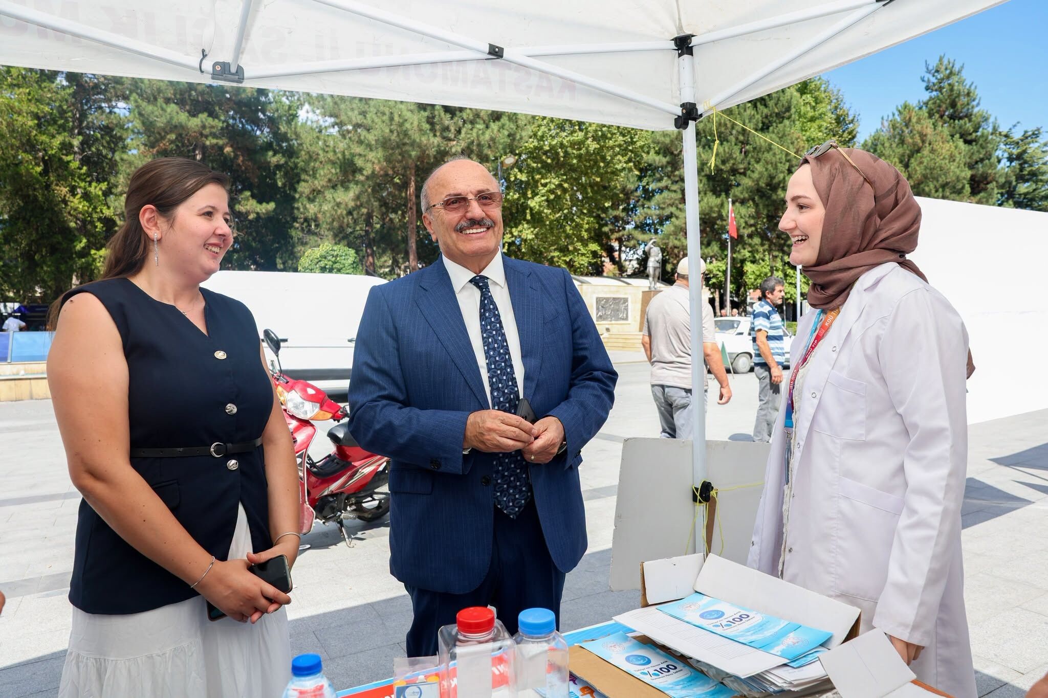 Başkan Arslan'dan Halk Sağlığı Vurgusu Ücretsiz Tarama Yapıldı (2)