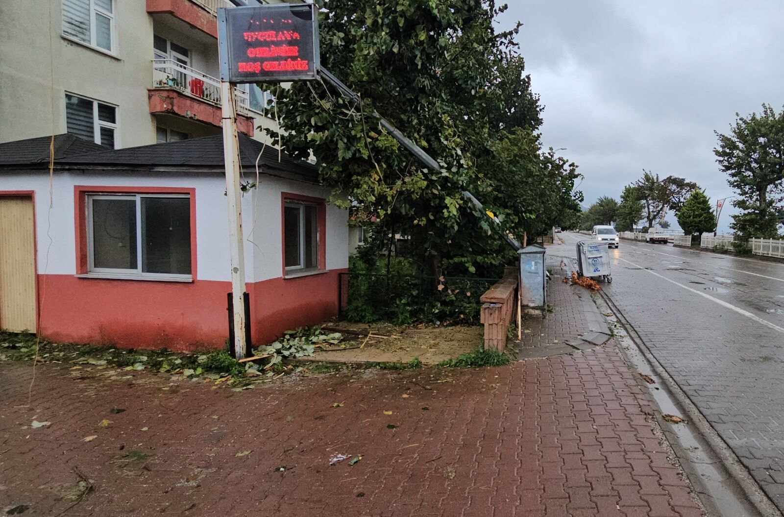 Cide'de Fırtına Etkili Oldu (1)