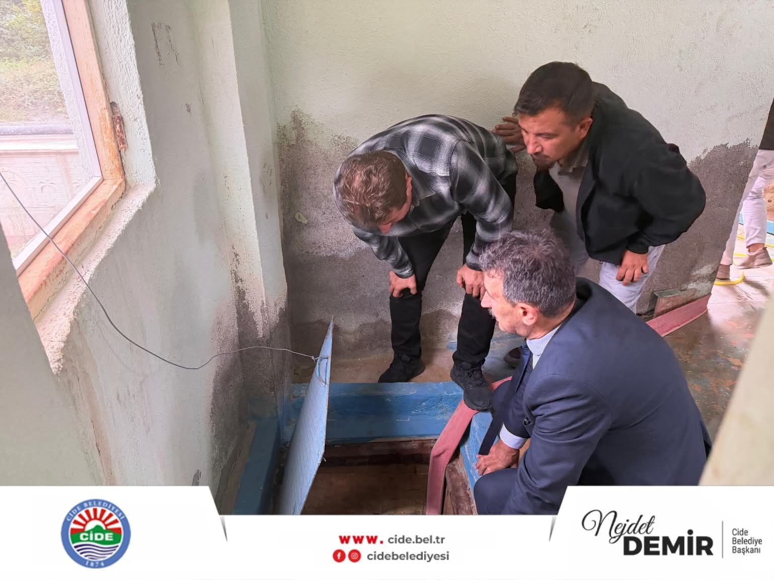 Cide’de Irmak Çayı Için Ekipler Sahaya Indi (2)