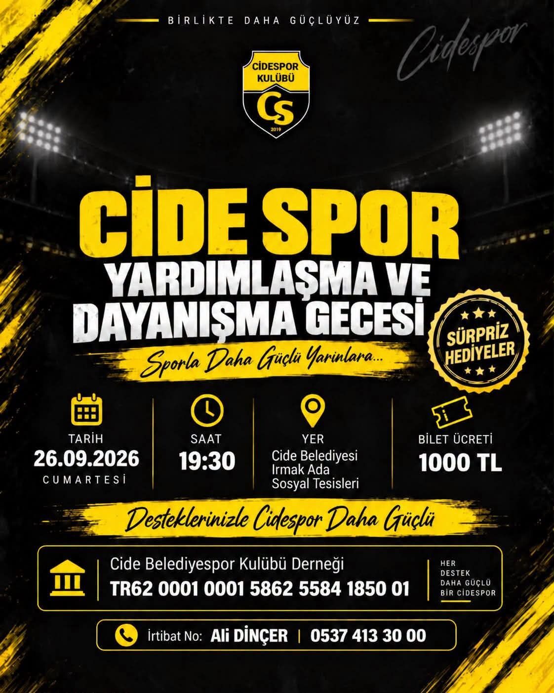Cidespor’dan Yardımlaşma Ve Dayanışma Gecesi (2)