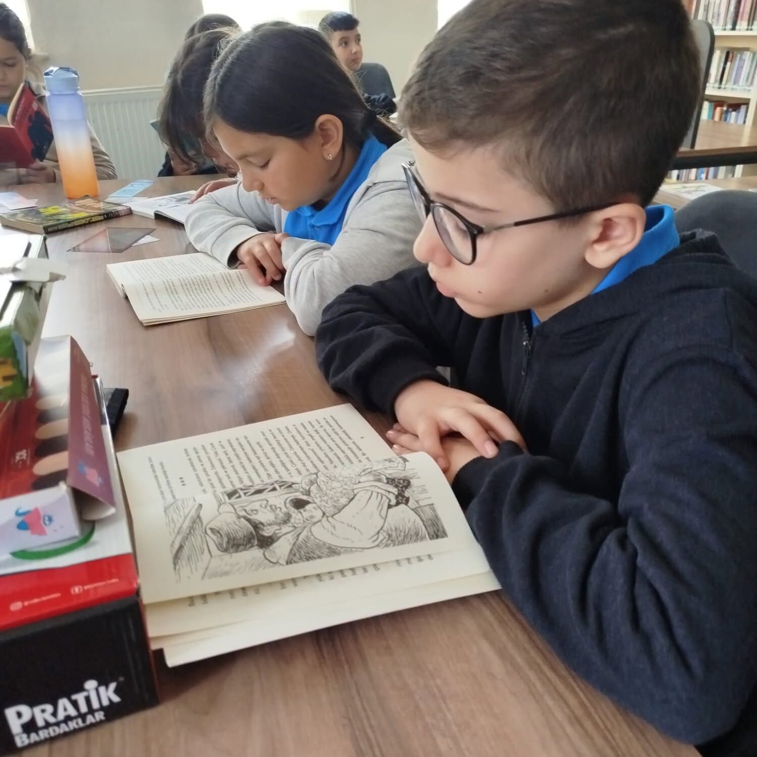 Devrekani’de Öğrencilerin Ilk Kütüphane Heyecanı-1