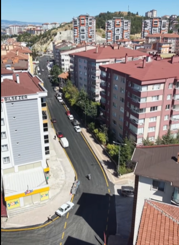İnönü Mahallesi’nde asfalt çalışması tamamlandı
