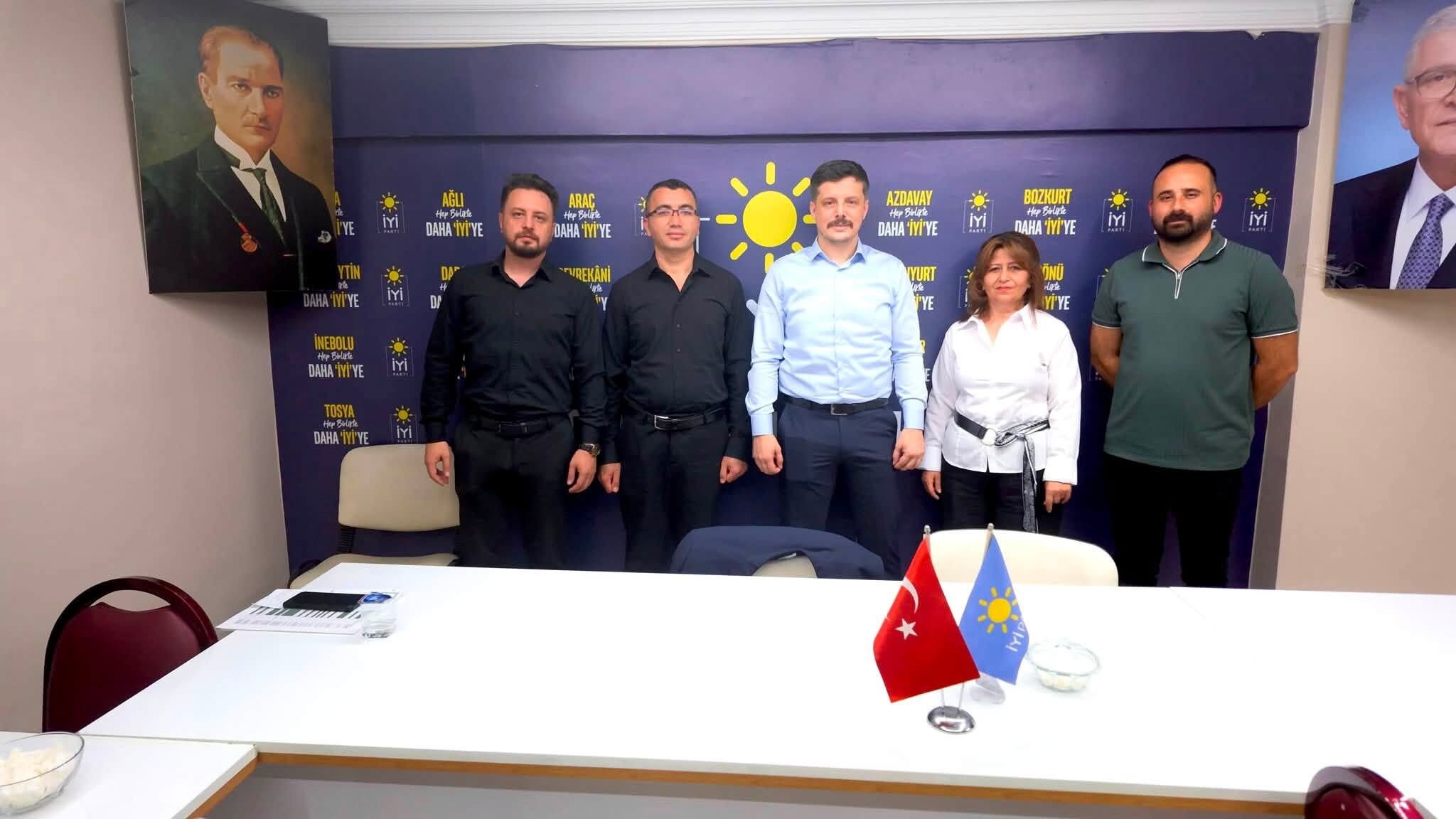 İyi̇ Parti Kastamonu Merkez İlçe Başkanlığı'nda Yeni Görevlendirmeler (1)