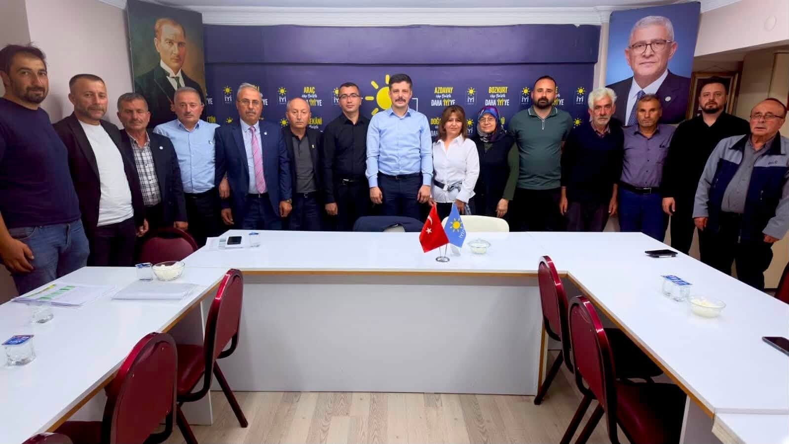 İYİ Parti Kastamonu Merkez İlçe Başkanlığı'nda yeni görevlendirmeler