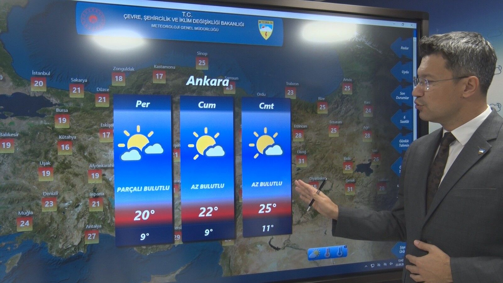 Kastamonu Için Saat Verdi Kuvvetli Yağışa Dikkat! (1)