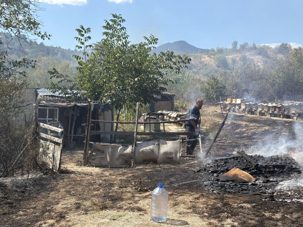 Kastamonu'da 3 Bağ Evi Alevlerin Ortasında Kaldı4