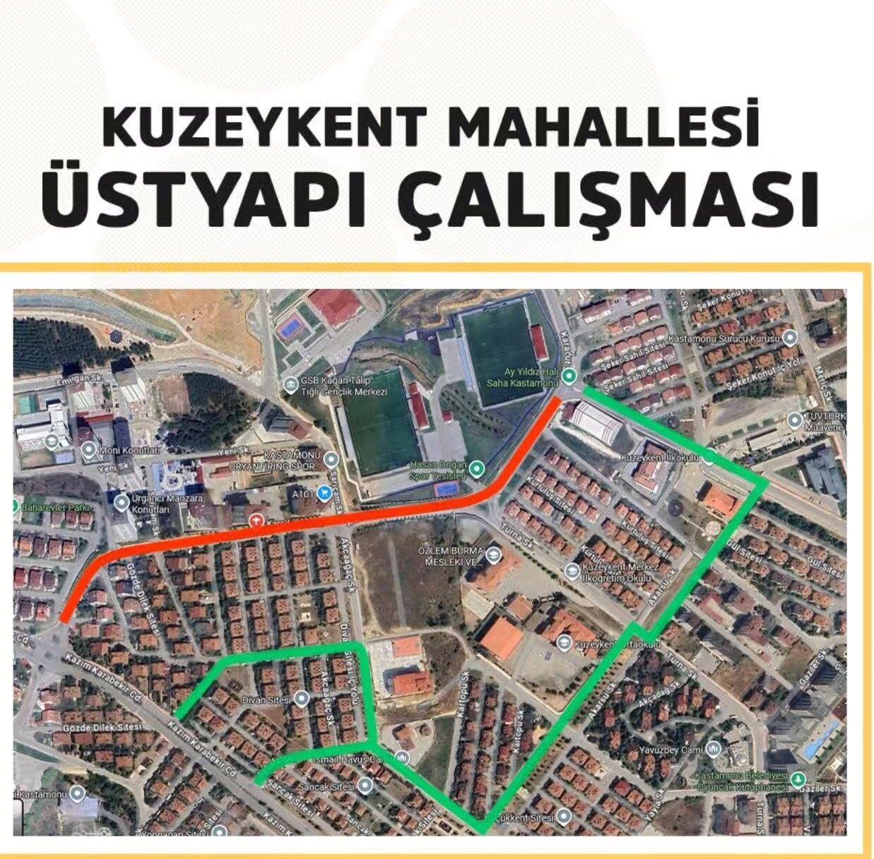 Kastamonu'da Bir Sokak Daha Trafiğe Kapanıyor