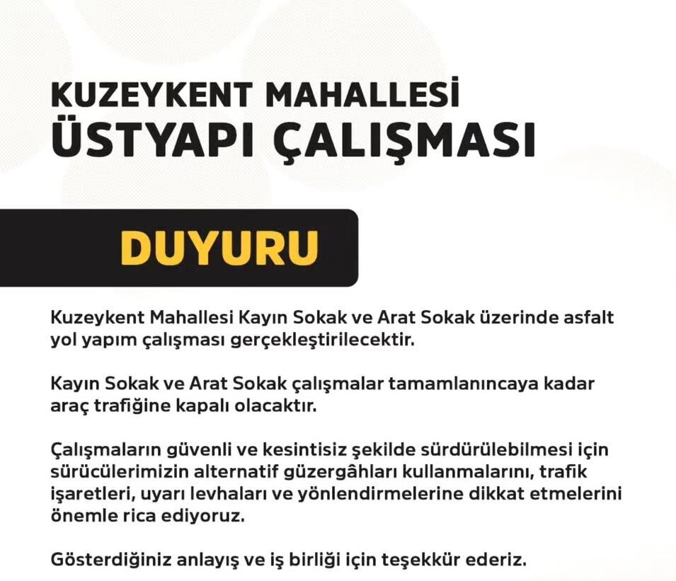 Kastamonu'da Iki Sokak Trafiğe Kapatılıyor!1