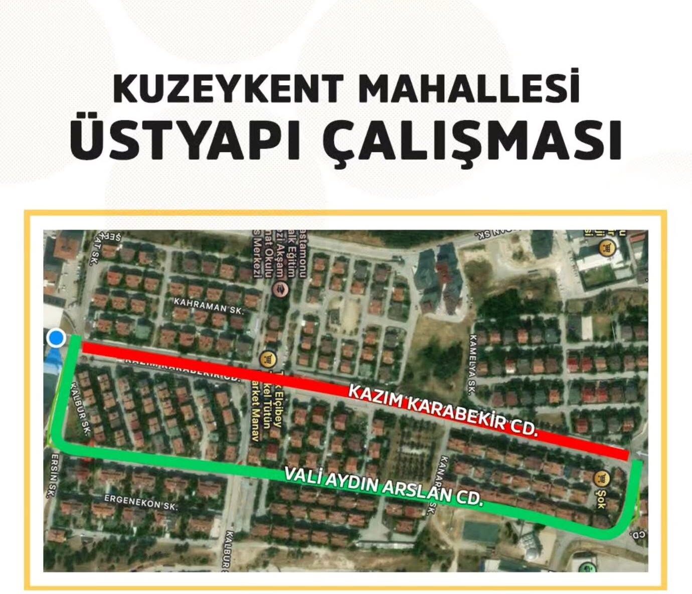 Kastamonu’da O Cadde Trafiğe Kapatılıyor1