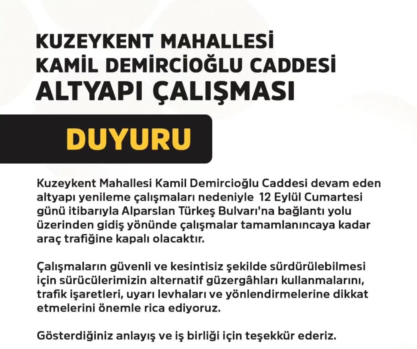 Kastamonu’da Sürücülere Güzergâh Uyarısı1