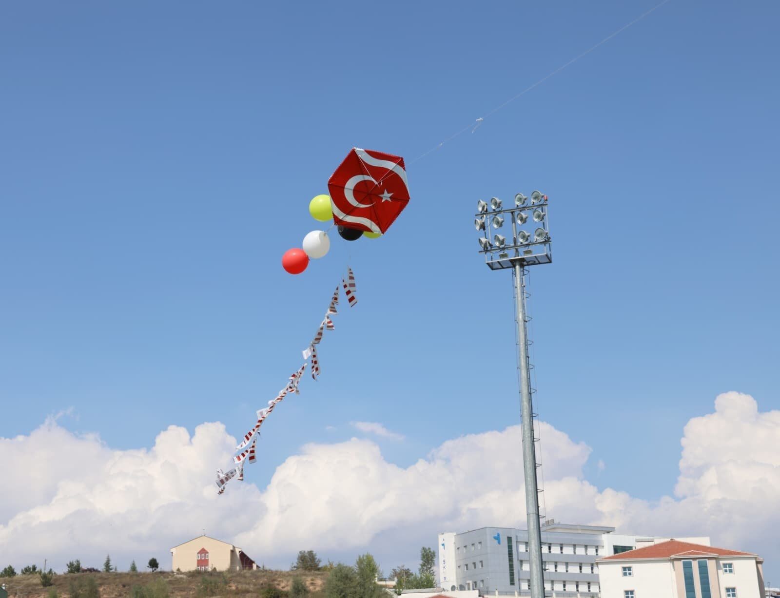Kastamonu'da Uçurtmalar Gazzeli Çocuklar Için Havalandı (1)