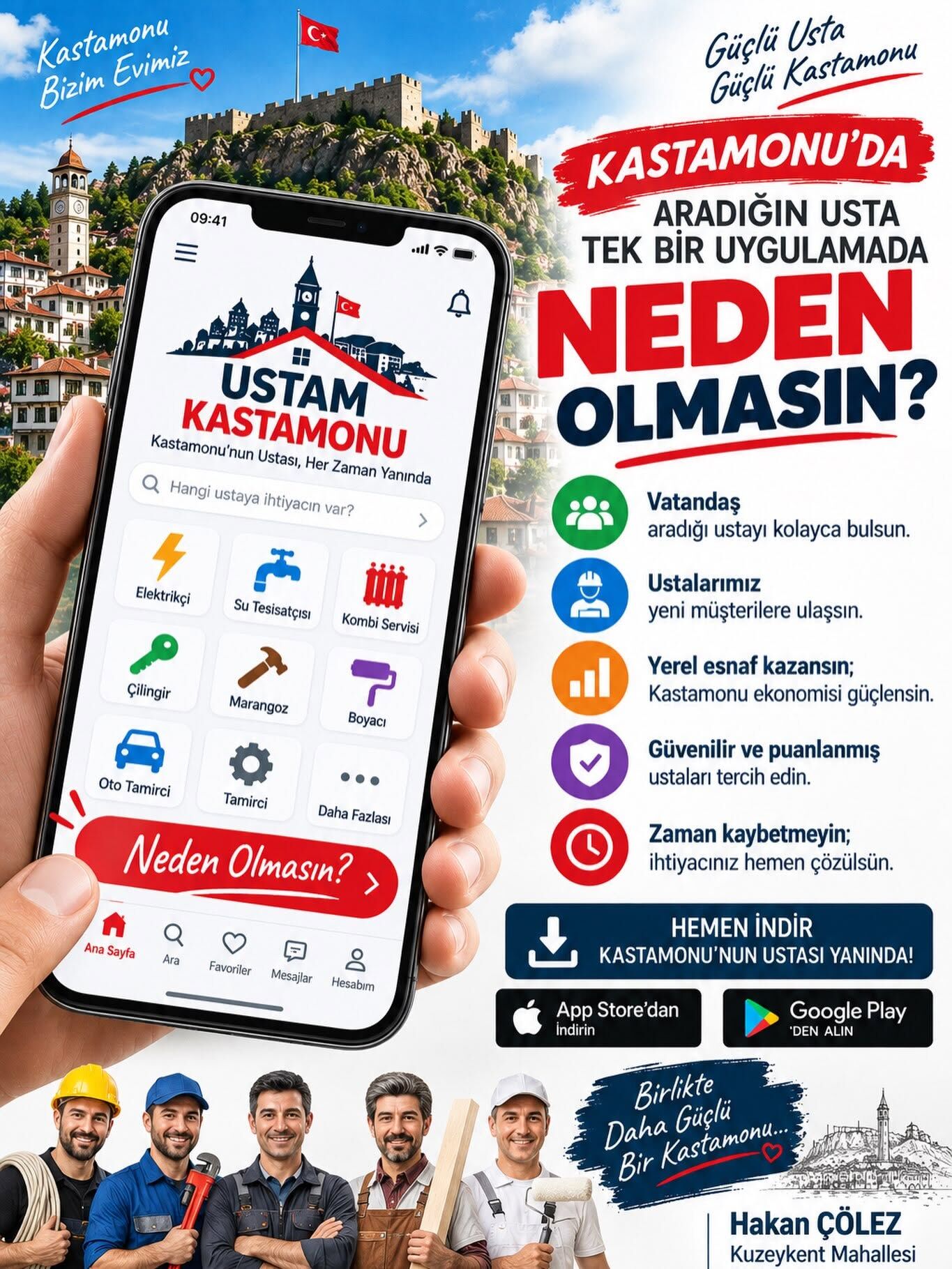 Kastamonu’da “Usta Işi” Uygulama Önerisi!