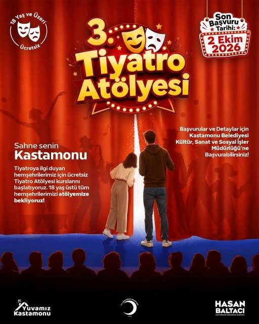Kastamonu'da Vatandaşlara Ücretsiz Tiyatro Atölyesi (2)