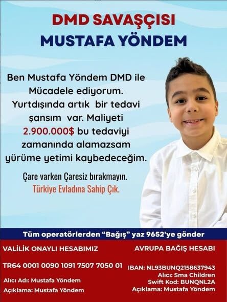 Kastamonulu Dmd Hastası Mustafa Için Umut Çağrısı
